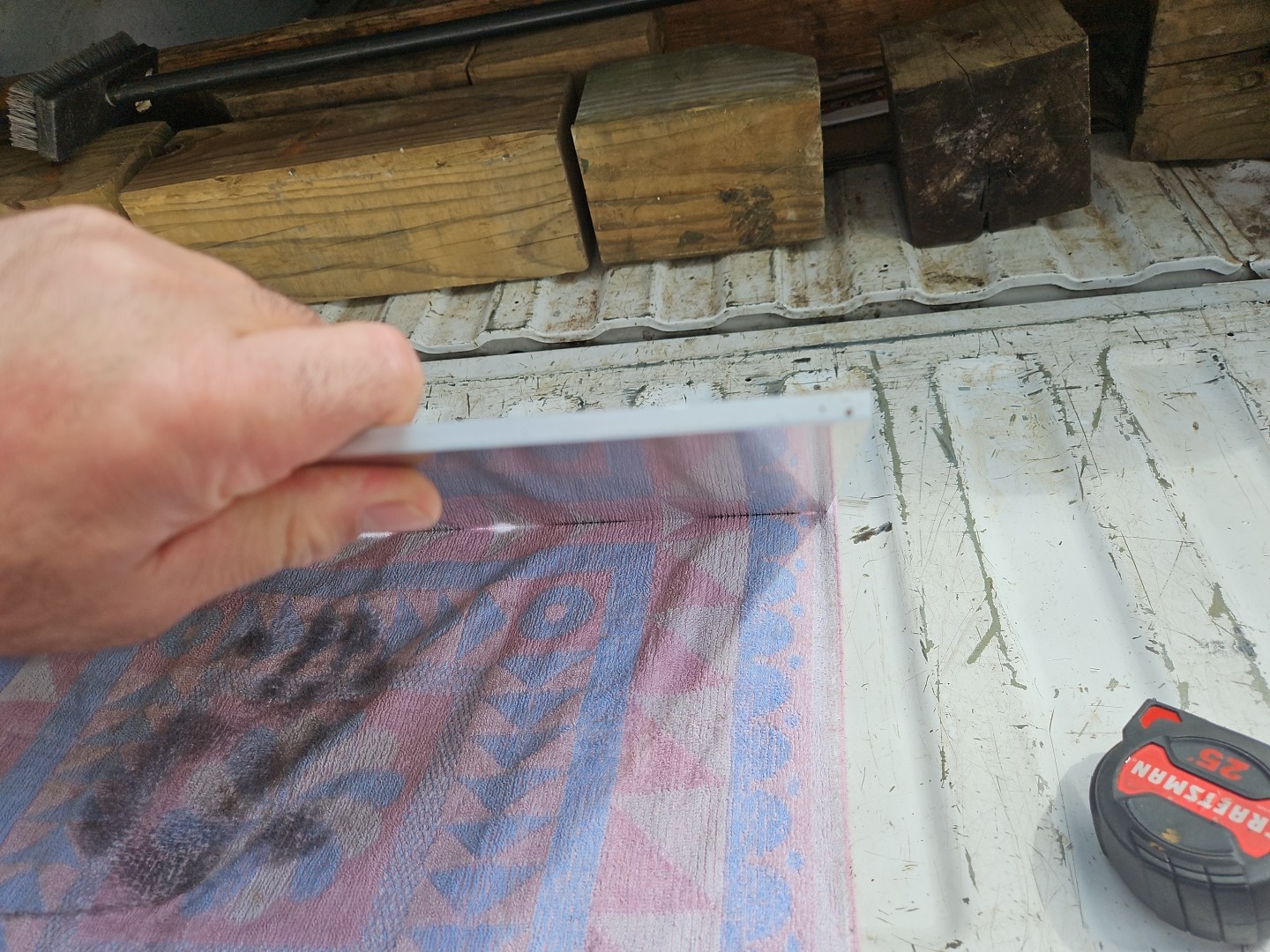 Aluminum plate 5052-H32 1/4” X 25-5/16” X 15-5/8″ Made In USA