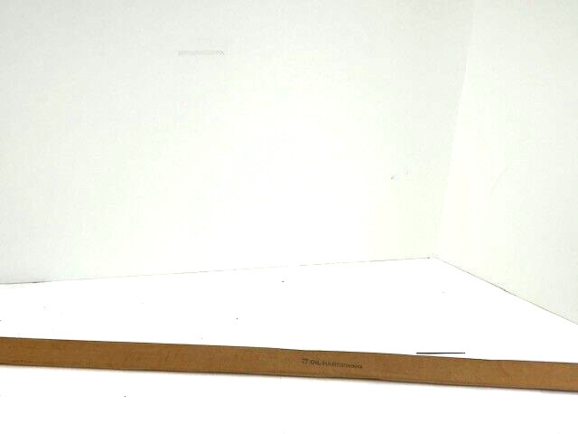 5/16″ X 1″ X 36″ 0-1 OIL HARDENING FLAT GROUND STOCK NEW OLD STOCK SHELF WORN
