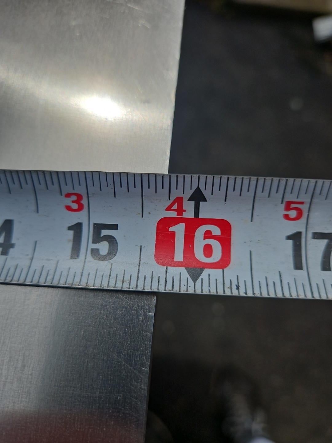 Aluminum plate 5052-H32 1/4” X 25-5/16” X 15-5/8″ Made In USA