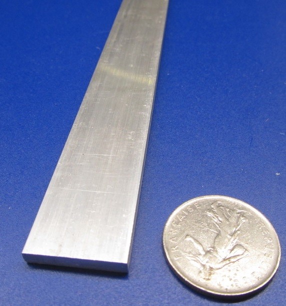 3003 H14 Aluminum Bar, 3/16″ (.187″) Thick x 1.0″ Wide x 12″ Length