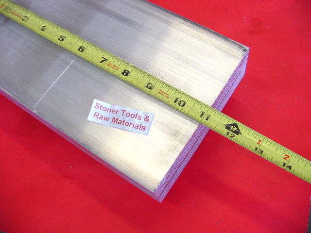 1-1/2″ X 6″ ALUMINUM 6061 FLAT BAR 11″ long SOLID T6511 Extruded Mill Stock New