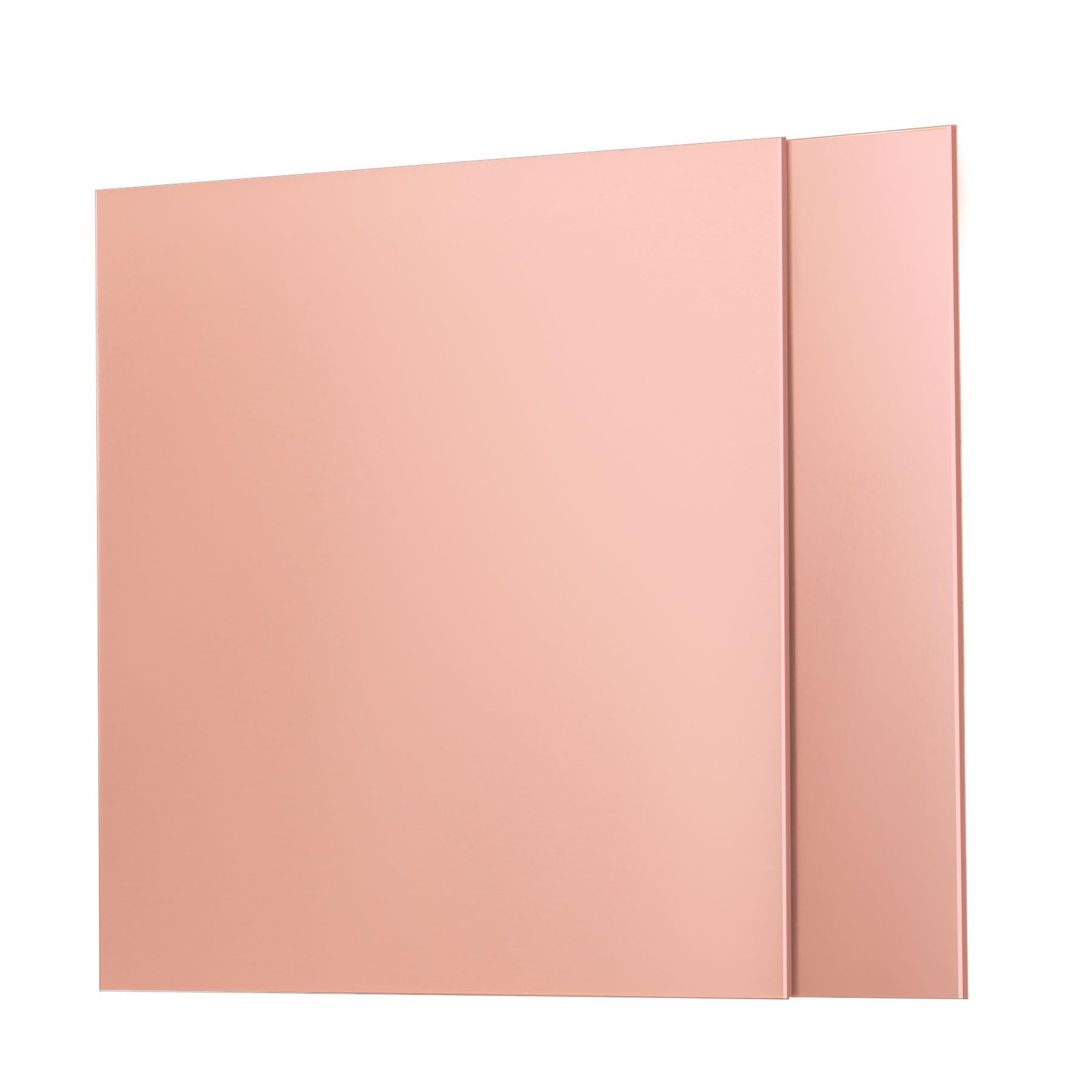 2 Pack 99.9% Pure Copper Sheet,4″x4″ 18Gauge(1mm) Thickness, Film Attached Co…