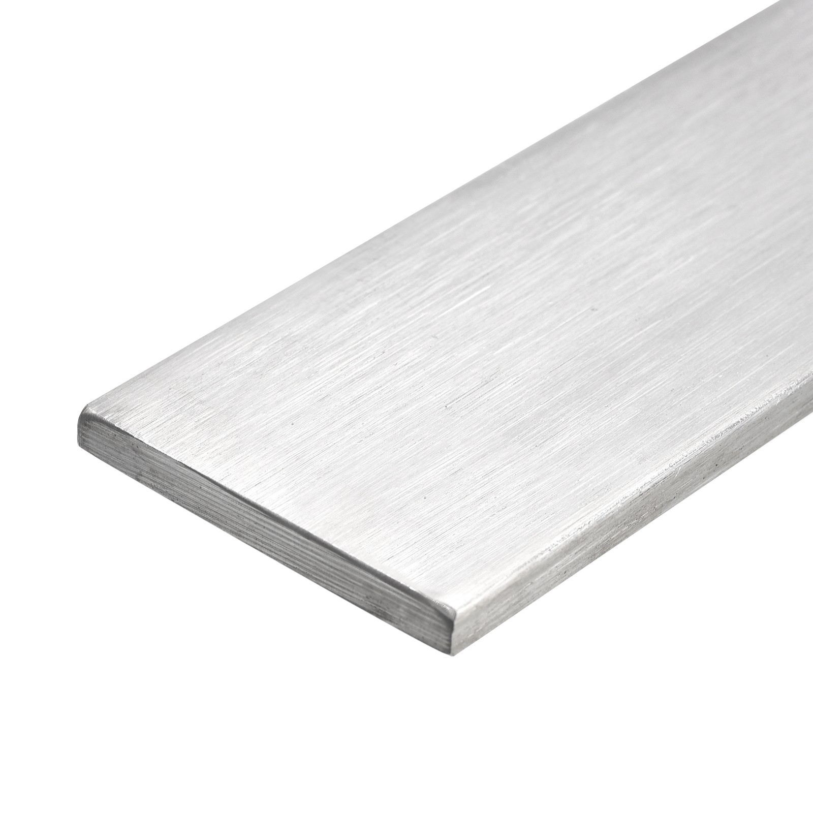 304 Stainless Steel Flat Bar, 1/4″ Thickness 2 3/8″ Width 8″ Length