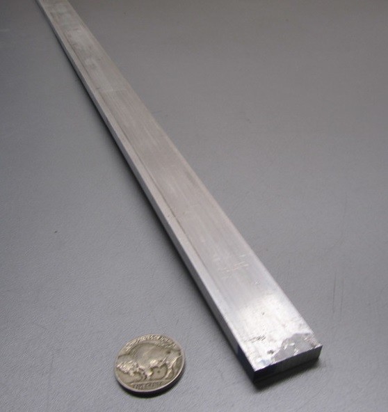 6061 T651 Aluminum Bar, 1/4″ (.250″) Thick x 3/4″ Wide x 60″ Length