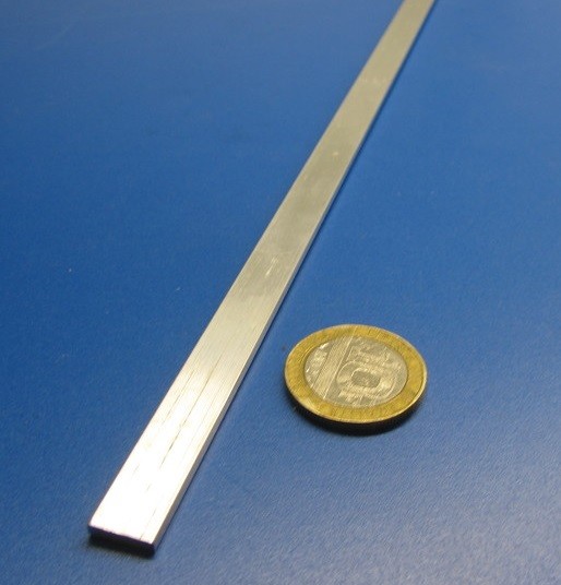 6061 T6 Aluminum Bar, 3/32″ (.094″) Thick x 3/8″ Wide x 36″ Length, 10 pcs