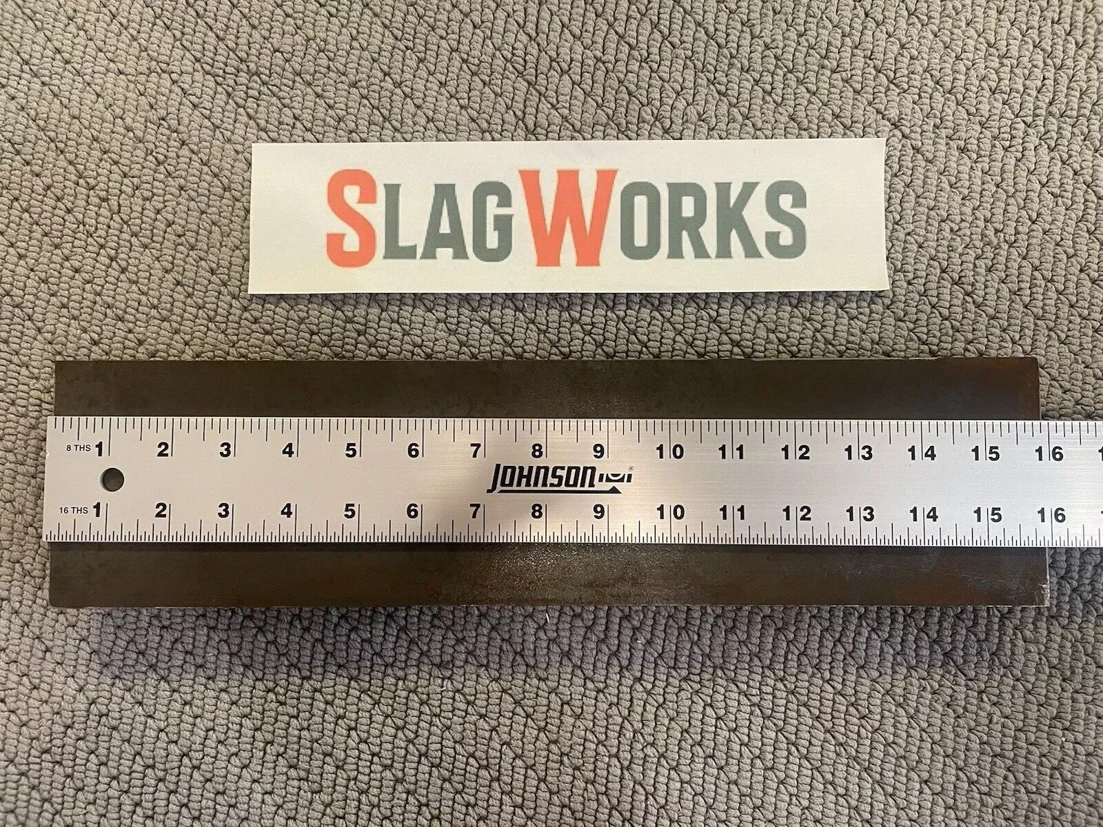 1/8x3x16 inch steel plate 3”x16” A36 Hot Roll Flat .125″ Thick