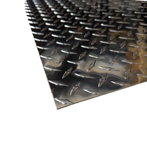 12″ x 12″ Diamond Plate Aluminum .063″ Thick 1/16 in Gauge Treadplate 3003 Alloy
