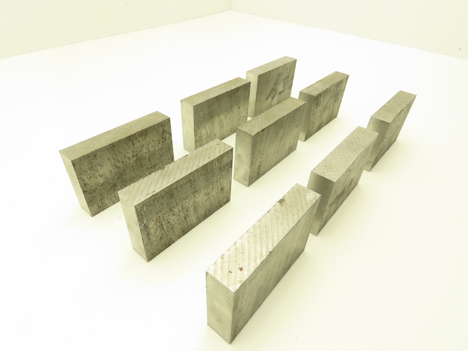 4140/4142 PH Alloy Steel Flat Bar Stock 5/8″x 2″x 3″L Lot of 9 Blocks