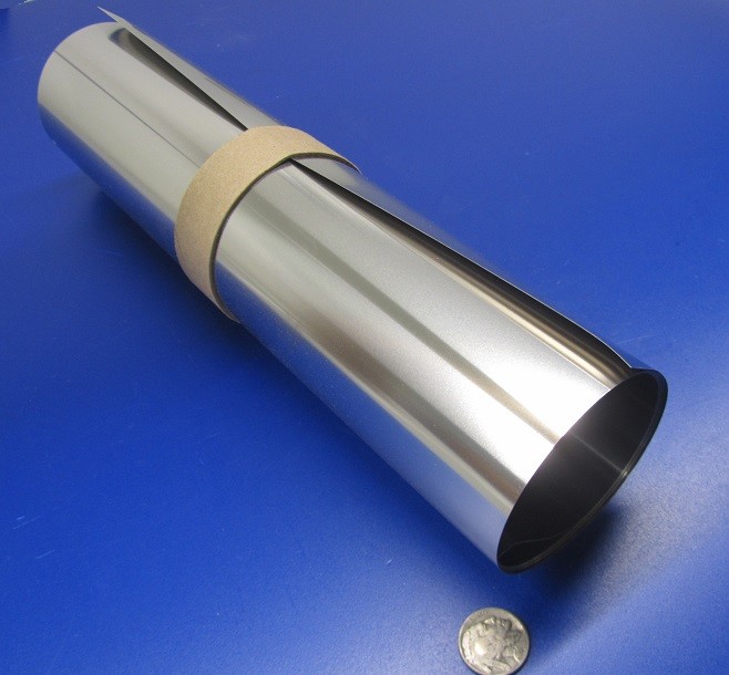18-8 Stainless Steel Sheet, Full Hard, .010″ x 12″ x 50″