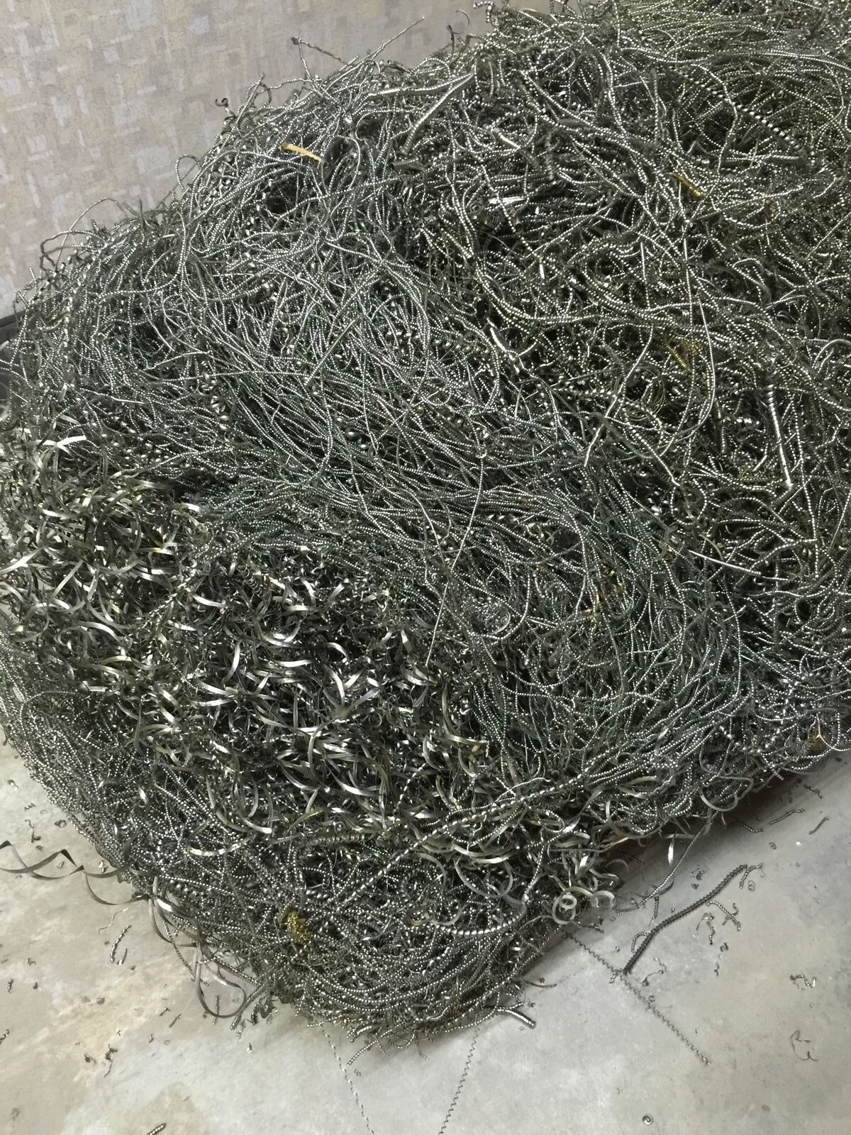 36lbs Stainless STL Shavings Filings Turnings Shredded Chips Science Orgone Art