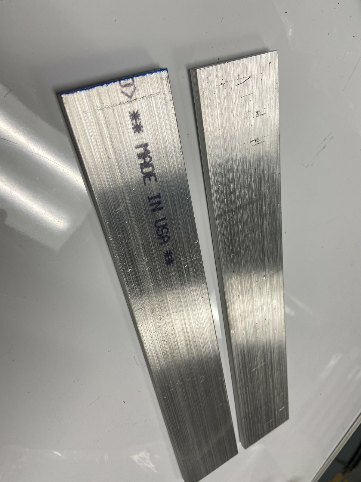 Aluminum Flat Bar, 1/4” x 2” x 12”, 4 Pcs 6061 AL FB .250”, 2” Wide, 12” Long