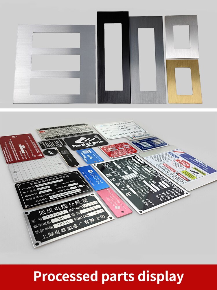 Thick 0.5/0.8/1.0/1.5/2.0mm Gold Anodized Aluminum Alloy Plate 5052 Flat Plate