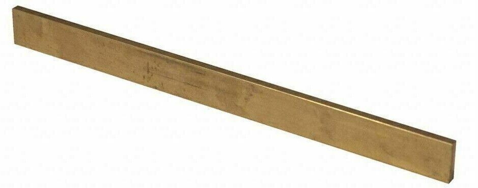 3 PACK Solid Brass Flat Strips .032″ x 1/2″ x 1′ 260 Rectangle Stock 12″ Length
