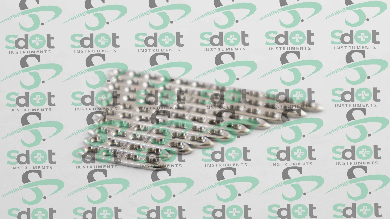 2.0mm (Locking Compression Plate) Plates Mini Fragments 10 PCS 316L Steel By SD