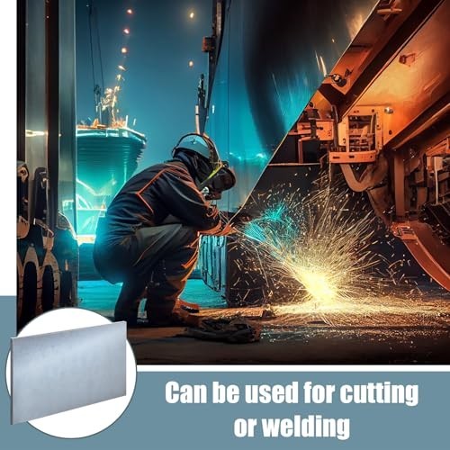 4 Pcs 1/4″ x 6″ x 12″ Hot Rolled Mild Steel Plate – Weldable Flat Stock for Cutt