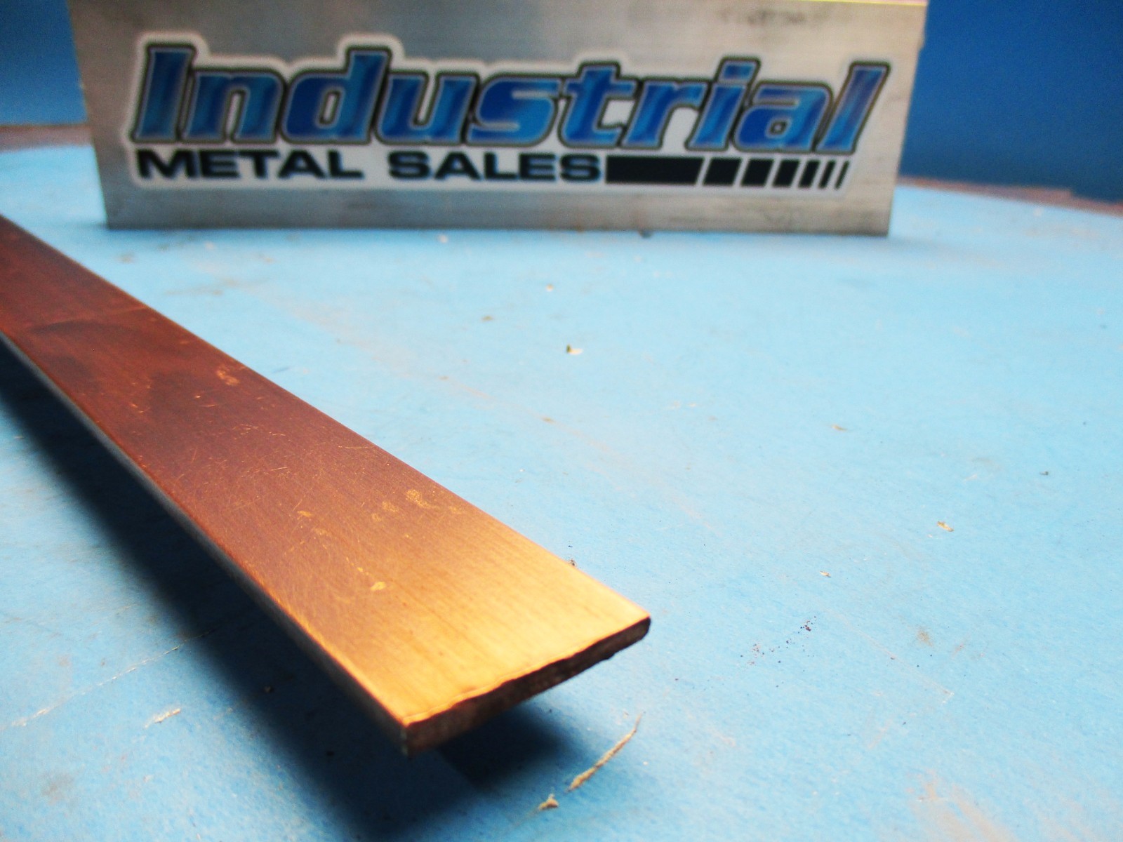 110 Copper Flat Bar 1/8″ x 1″ x 6″-Long — .125″ x 1″ Copper Bus Bar 2 Pieces