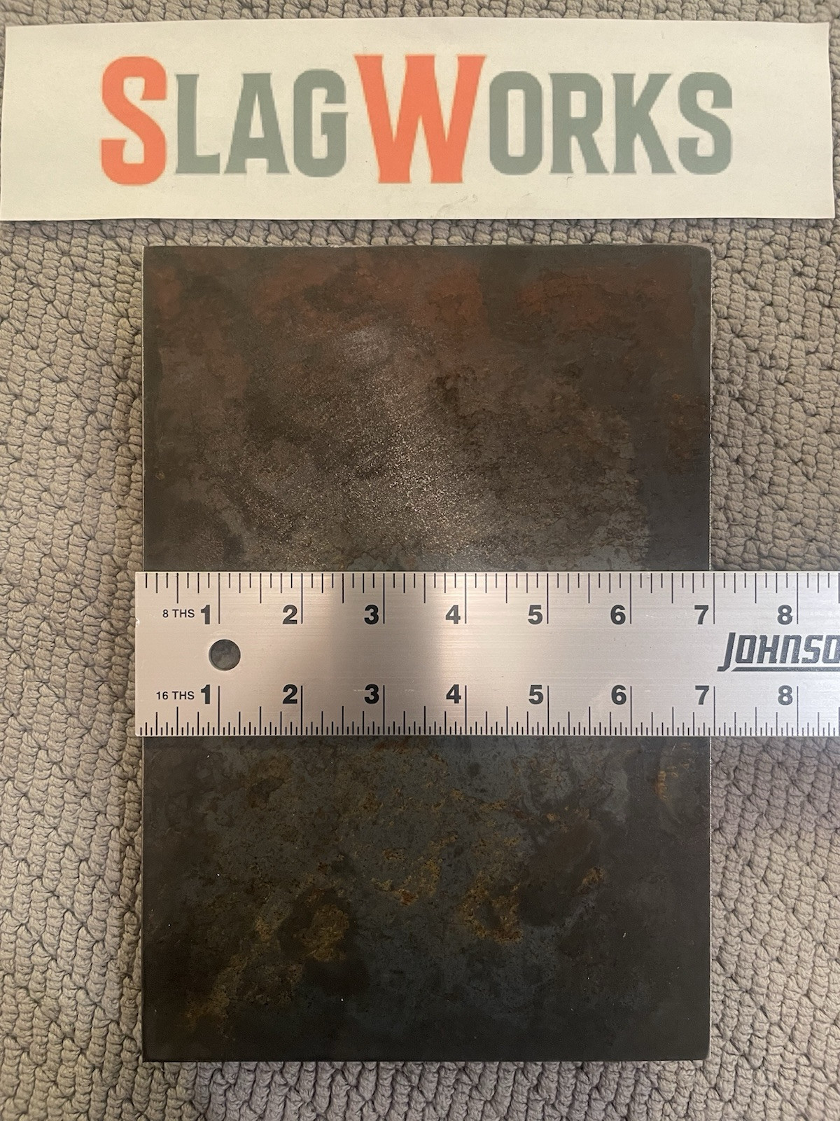 1/4x7x10 inch steel plate 7”x10” A36 Hot Roll Flat .25″ Thick