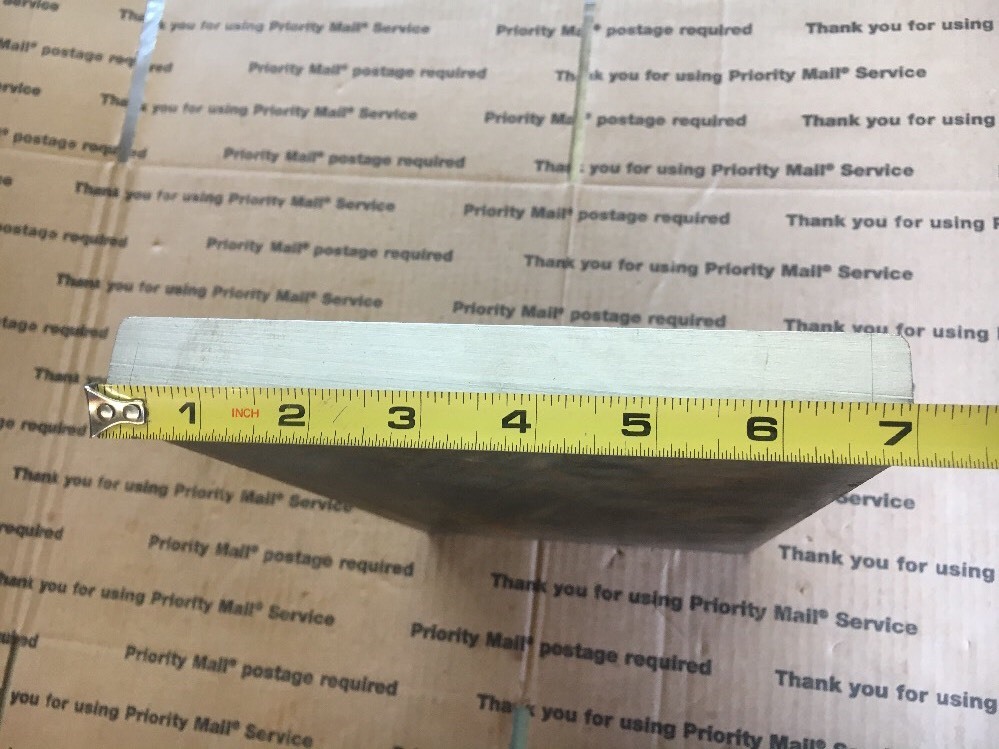 1 X 7 Flat Steel Bar Plate Blacksmith Bench Bracing Target Welding 12” Long