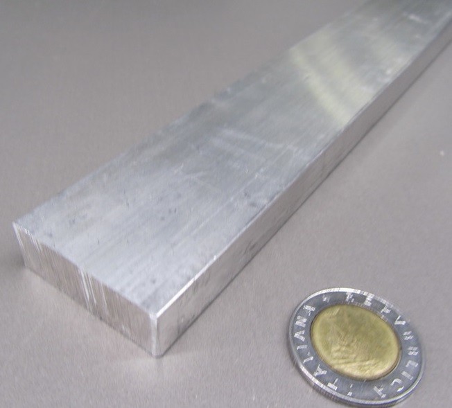 6063 T6 Aluminum Bar, 1/2″ (.500″) Thick x 1 1/2″ Wide x 48″ Length