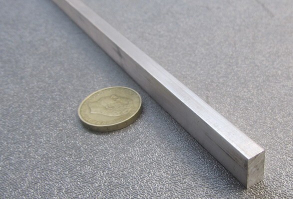 6061 T651 Aluminum Bar 1/4″ (.250″) Thick x .500″ Wide x 60″ Length