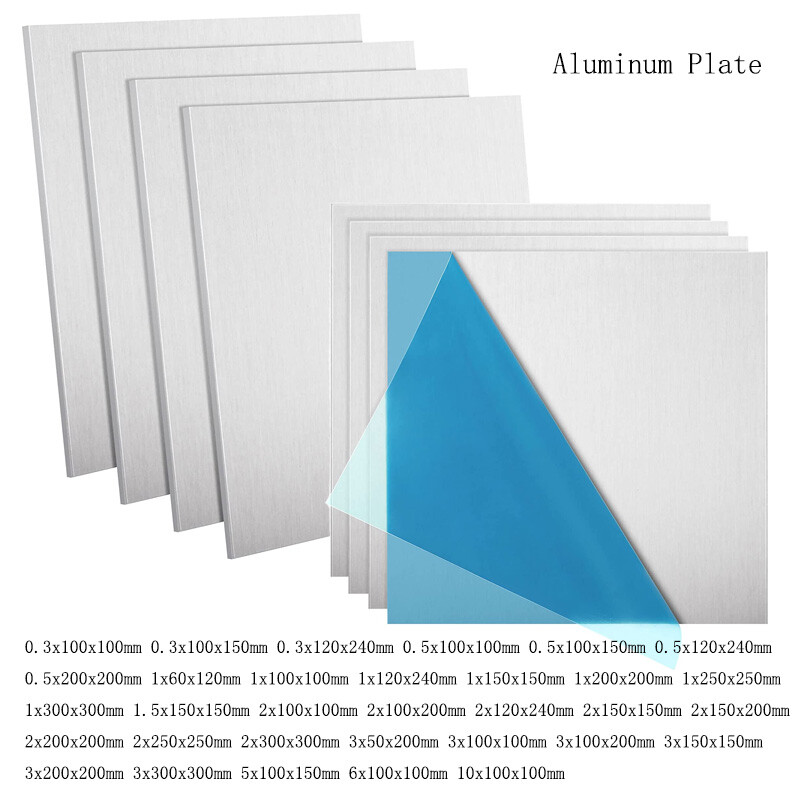 Alublech 0.3mm -10mm Aluminium Blech Alu Zuschnitt Platte Blechstreifen ﻿