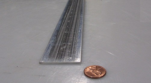 6061 T6 Aluminum Bar, 1/16″ Thick x 1 1/2″ Wide x 36″ Length, 4 Units