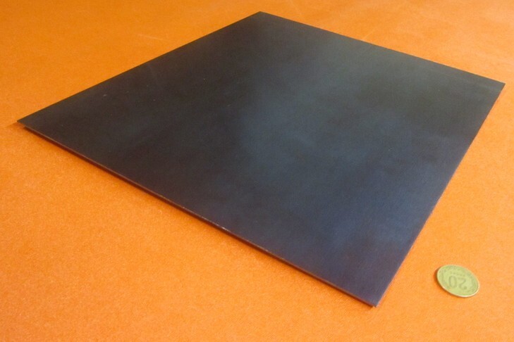 1095 Hard Blue Tempered Spring Steel Shim 0.030″ x 12″ x 12.375″ Length
