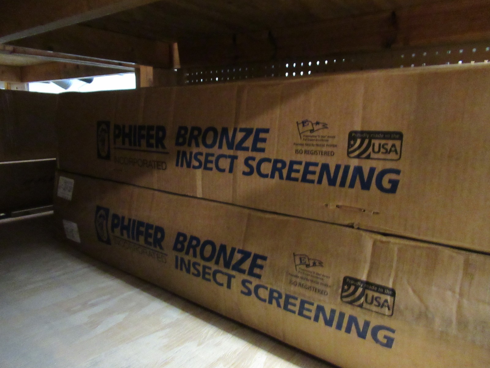 Screen,Bronze, 36in.x100 ft.,Bronze PHIFER