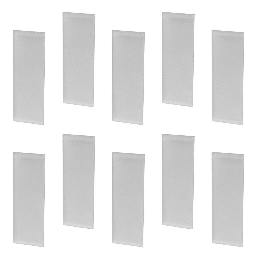 10 Pcs Zinc Sheet Fruit Battery Electroplating Plates Electrode Strip for