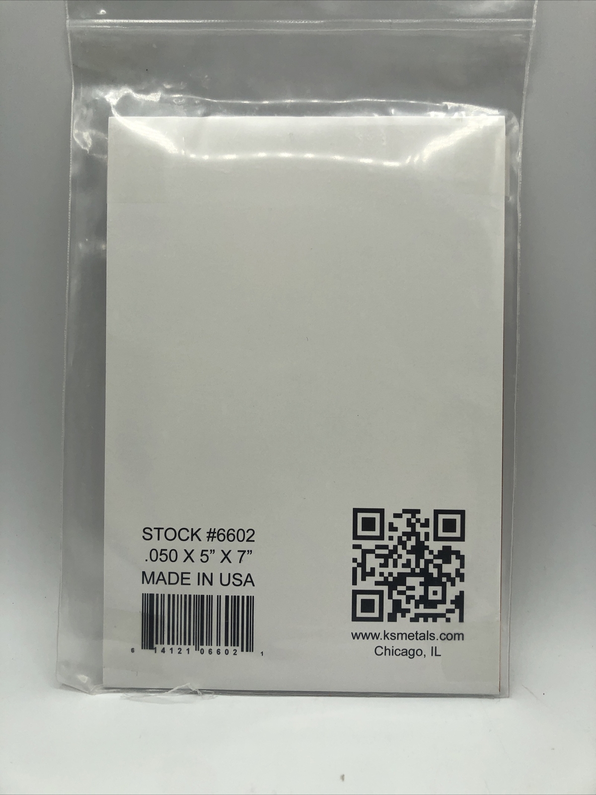 K & S Precision Metals 6602 Copper Plate .050 x 5″x7″ Craft Hobby Made USA New
