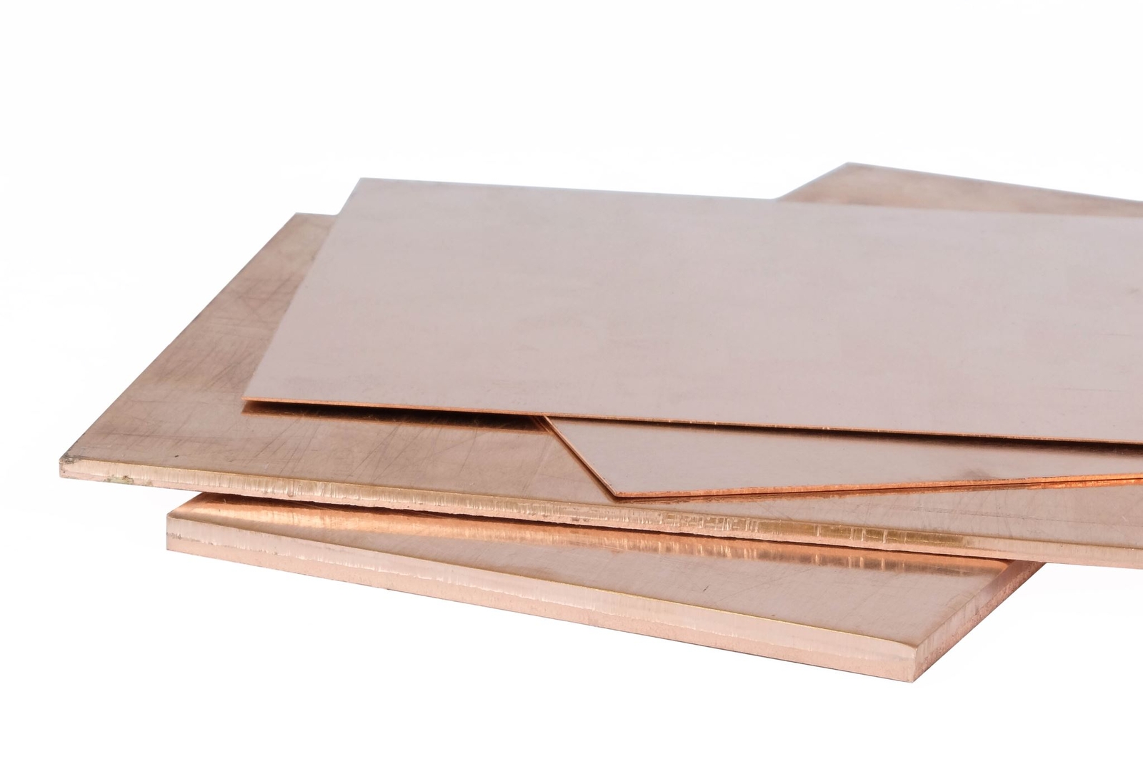 Kupferblech 1.2-3mm Cu 99% Platten Zuschnitt Feinblech nach Maß 100-1000mm