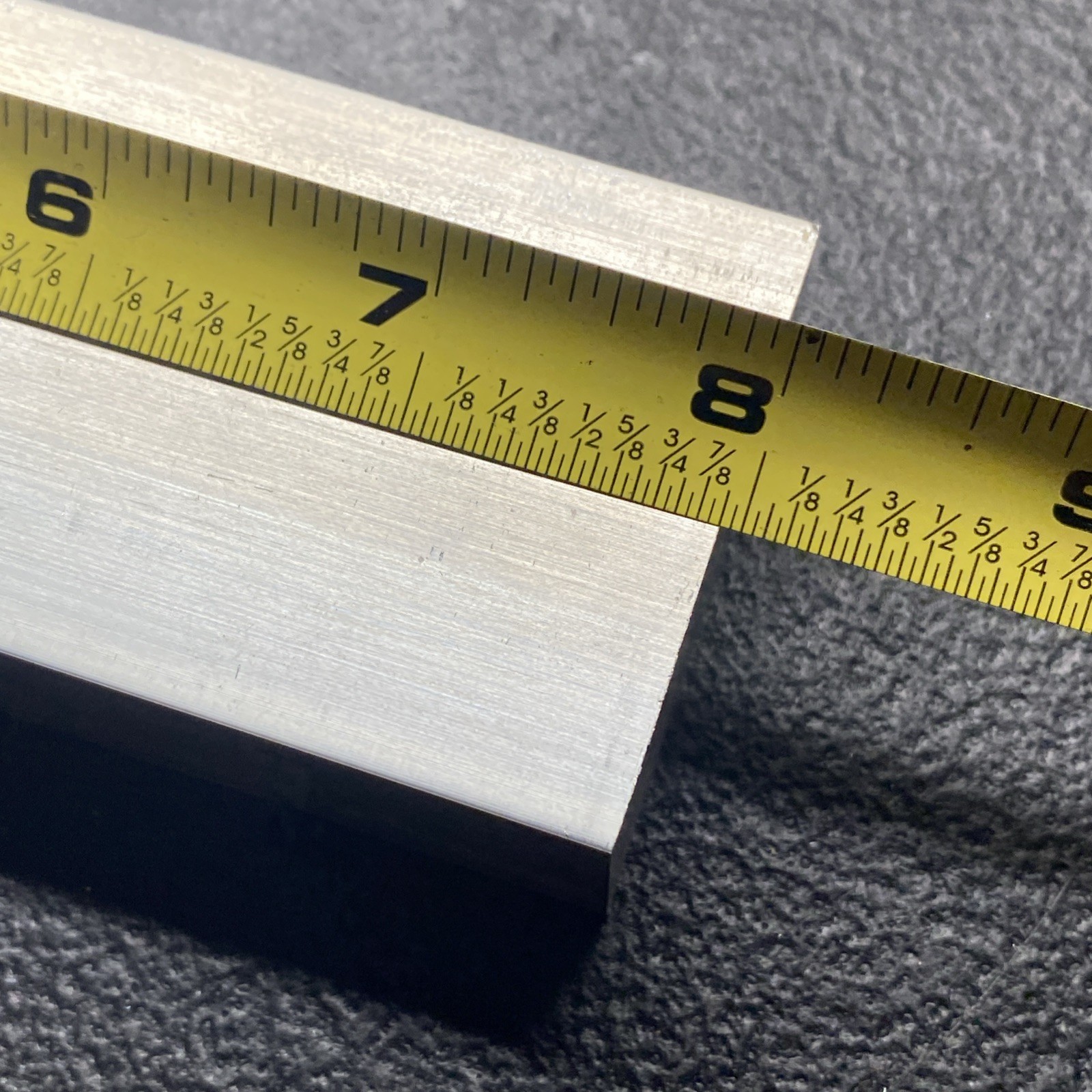 DOUYUDAO 1″ (25MM) X 2″(50MM) SQUARE ALUMINUM FLAT BAR 8″ LONG 6061 ALUMINUM …