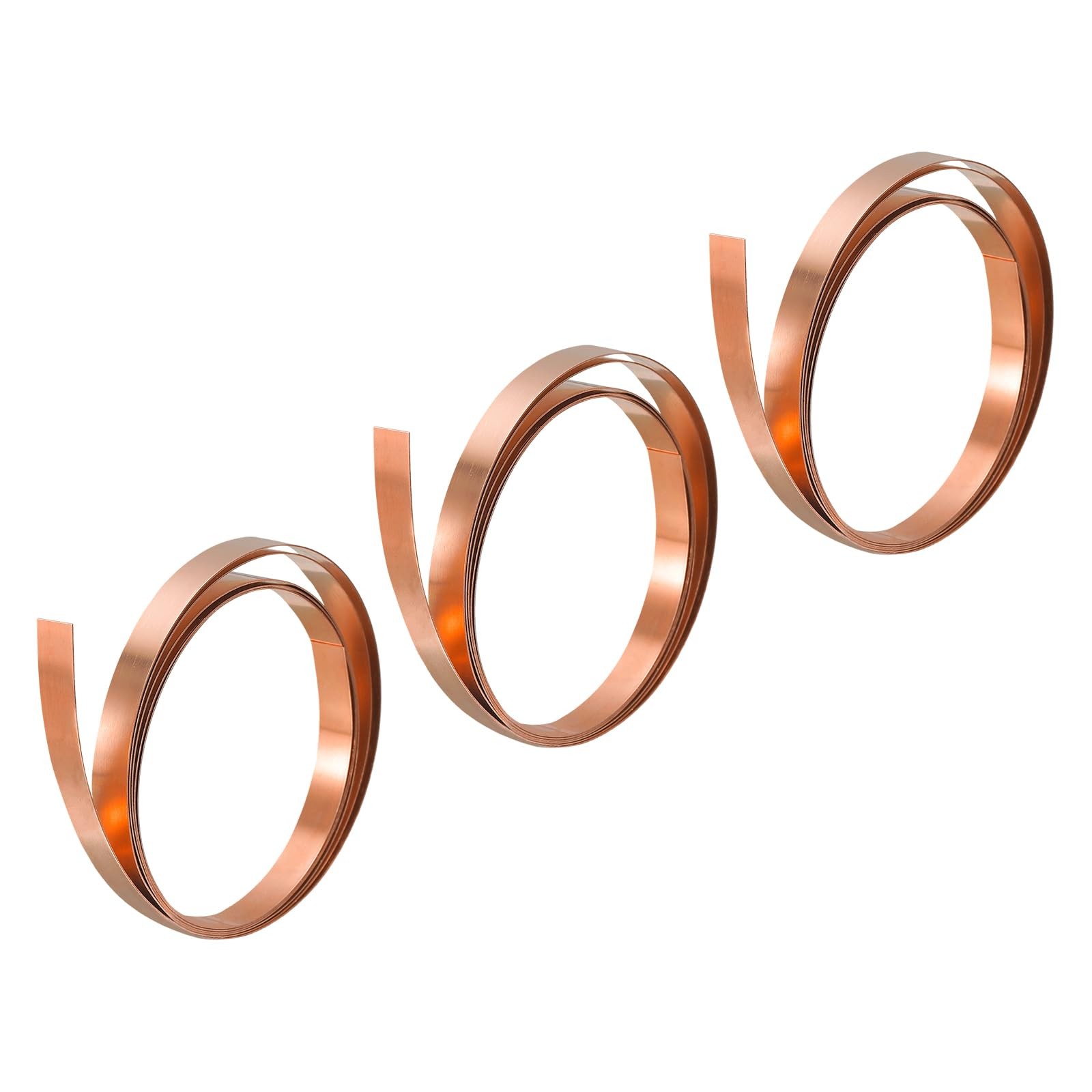 uxcell Copper Sheet Roll, Metal Foil Plate 1000mm x 1000 x 5 x 0.5mm,