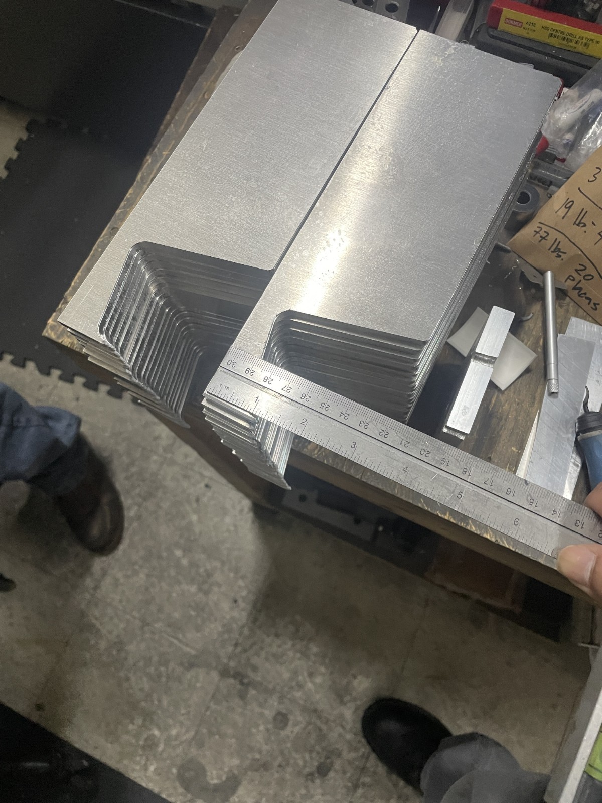 1 piece 5052 Aluminum Plate 1/4″(0.25″) x 7″ x 3″ – Flat Sheet – Remnant/Drop