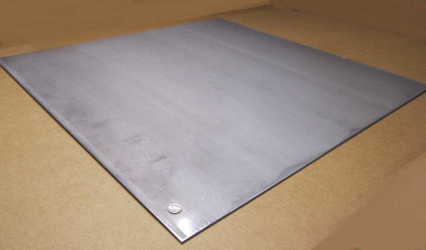 4130 Steel Sheet, .160″ Thick x 24.0″ Wide x 24″ Length, Hot Rolled