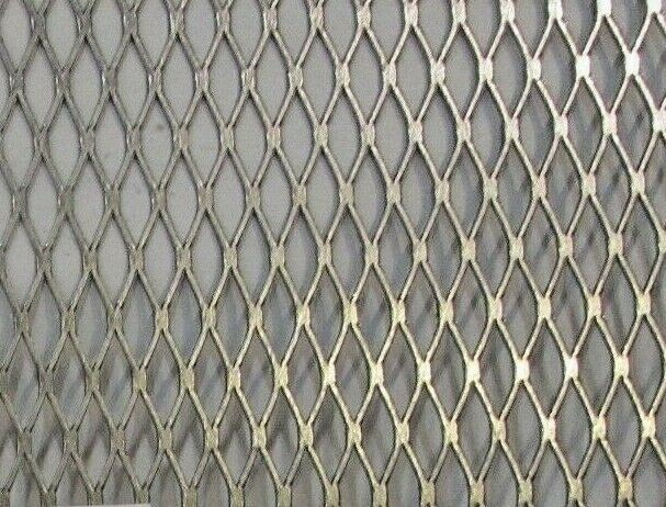 1/2 #16 304 STAINLESS STEEL FLATTENED EXPANDED METAL—–5″ X 7″