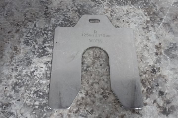 Brand Name 36D706 260 Pc 5 In Shim Length/Width Slotted Shim Assortment