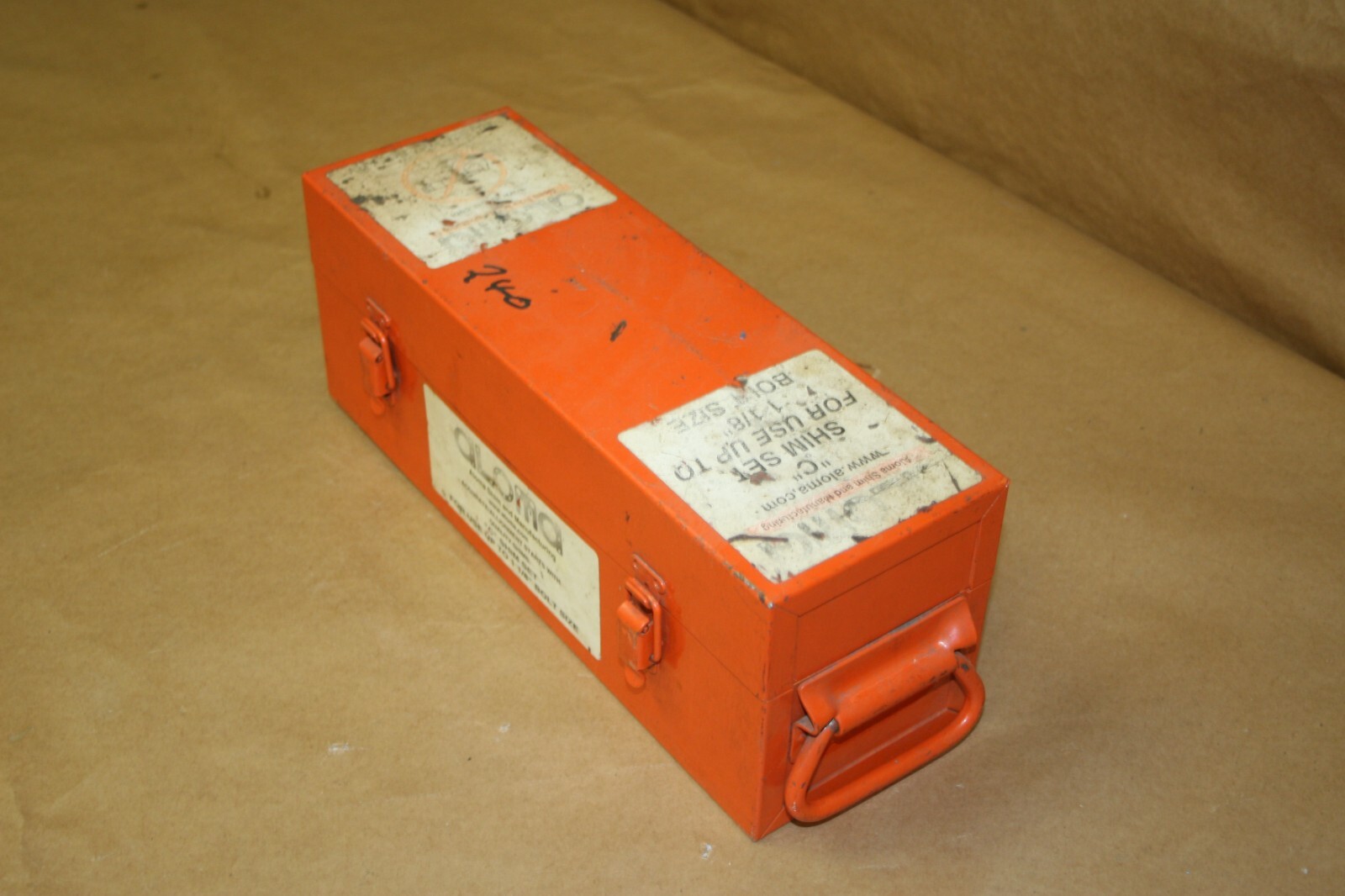 Aloma Shim and Manufacturing “C” Shim Set for up to 1 1/8″ Bolt, .015, .381mm