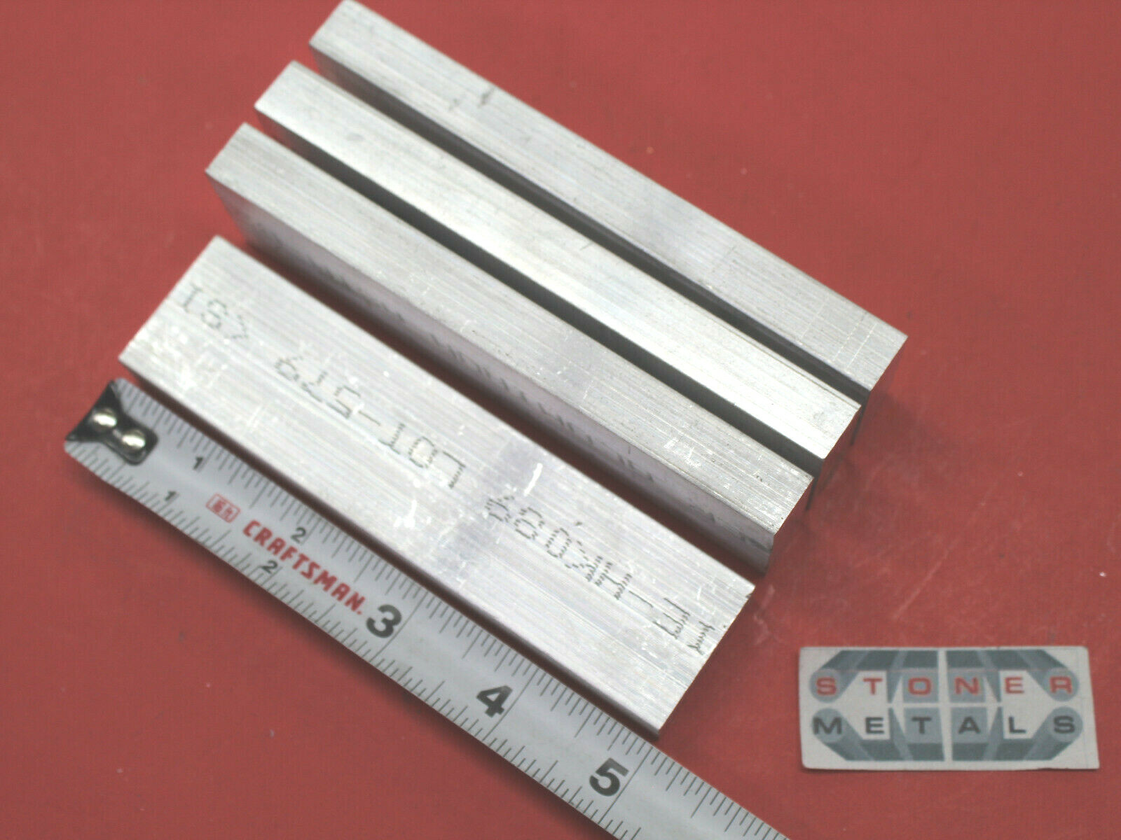 4 Pieces 1/2″ X 1-1/4″ ALUMINUM 6061 FLAT BAR 5″ long Extruded Mill Stock