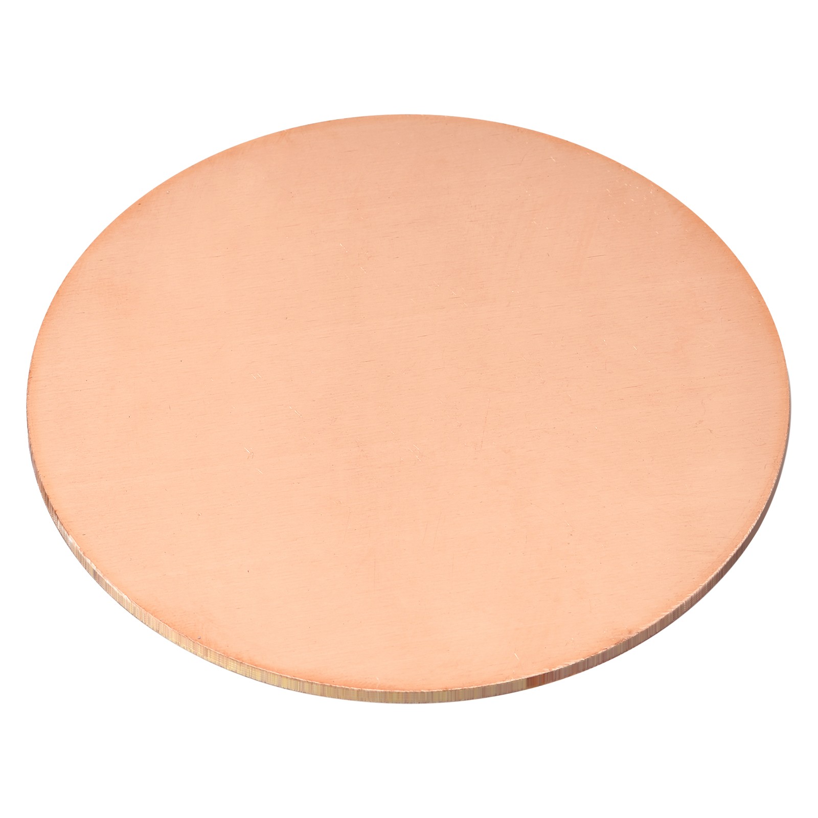 Pure Copper Sheet 4″x0.12″ 9 Gauge T2 Copper Metal Round Plate