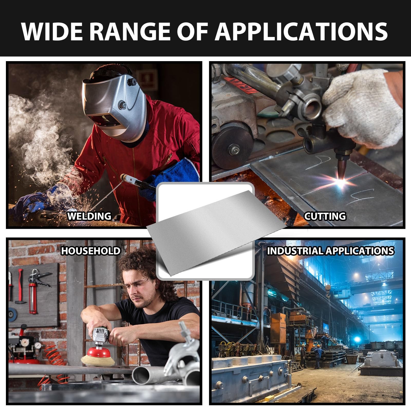 1 Pack 20 Gauge Sheet Metal Weldable 24 x 48 Inch, as shown in pictures