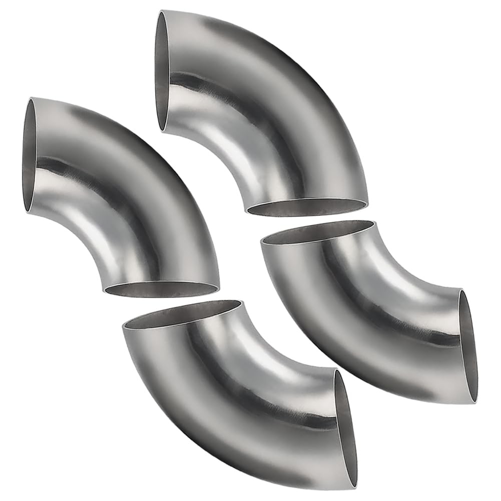 1.75″ 90 Degree SS304 Stainless Steel Exhaust Elbow Bend Pipe