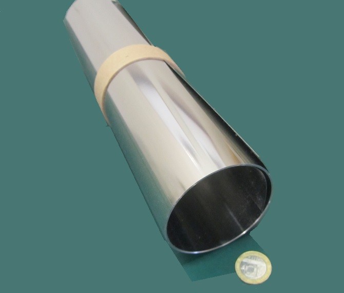 18-8 Stainless Steel Sheet, Full Hard, .002″ x 12″ x 100″