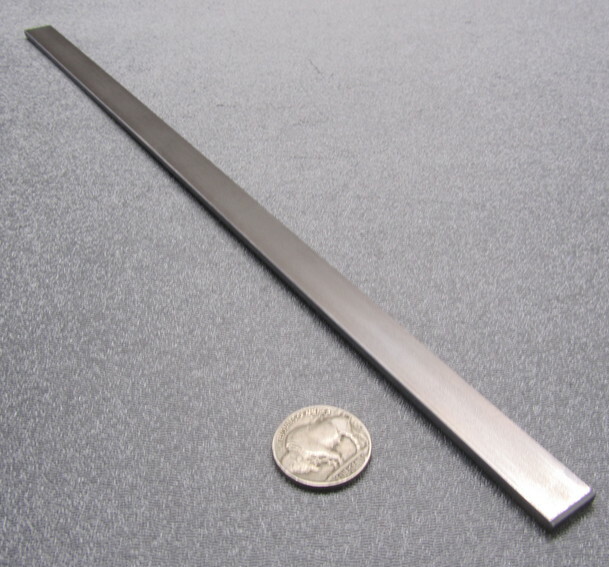 1018 Steel Bar, 1/8″ Thick x 1/2″ Wide x 12″ Length, 6 Pcs