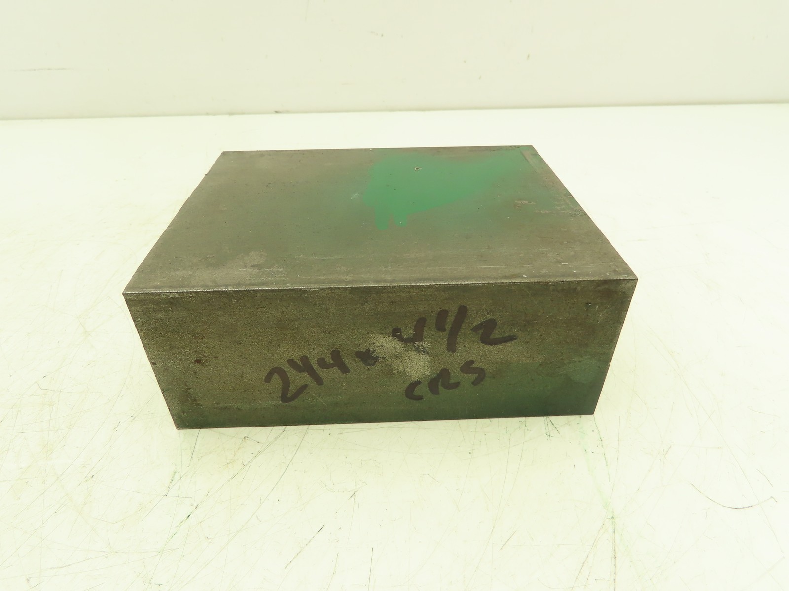 1018 Cold Rolled Steel Flat Bar Stock 2-1/4″x 4-1/2″x 5-5/8″L Rectangle 16Lbs