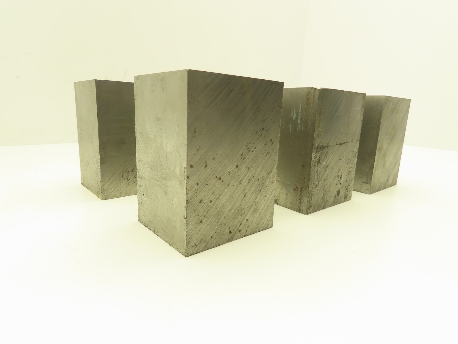 4140 PH Alloy Steel Flat Bar Stock 2-1/4″x 2-1/2″x 3-1/2″L Lot of 6
