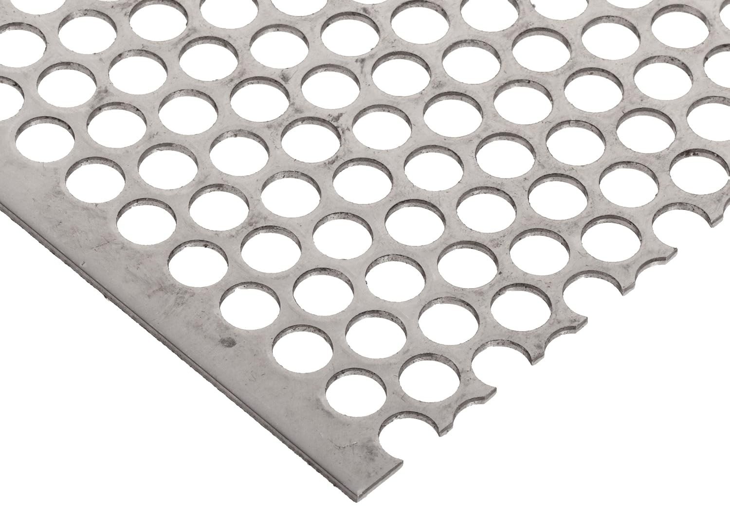 304 Stainless Steel Perforated Sheet Unpolished (Mill) Finish Annealed