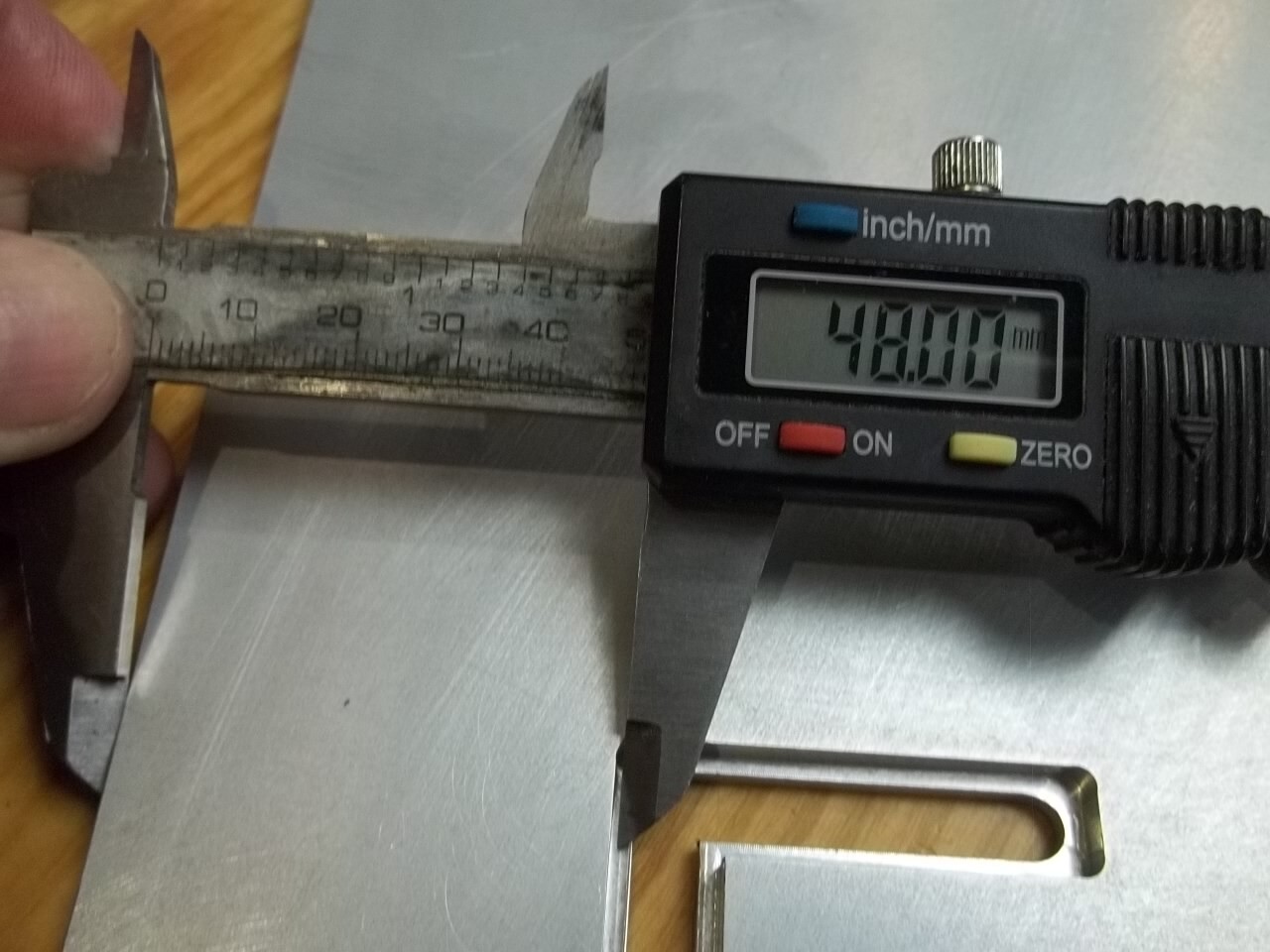 1/4″ Thick x 19.75″ Long x 15.75″ Wide, Aluminum Plate