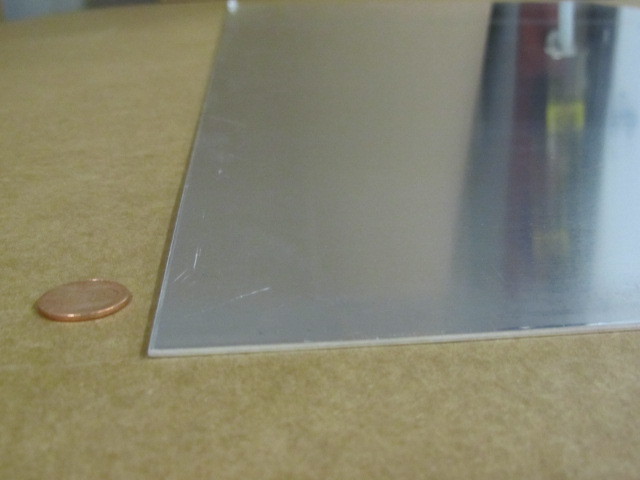 1100 Aluminum Sheet Softened (O) .063″ (1/16″) Thick x 12.0″ Wide x 24.0″ Long