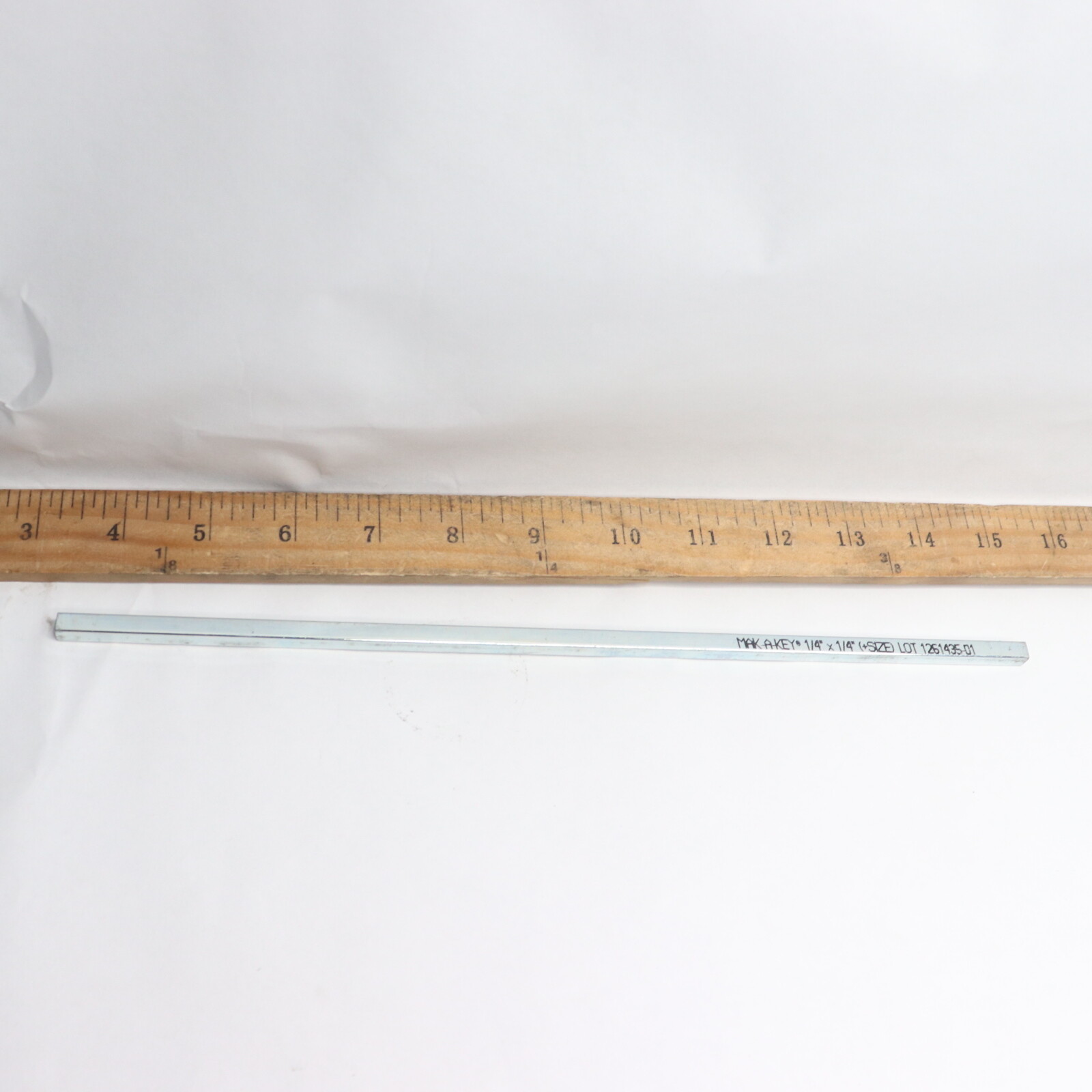 Mak-A-Key Key Stock Nickel Copper 1/4″ x 1/4″ x 12″